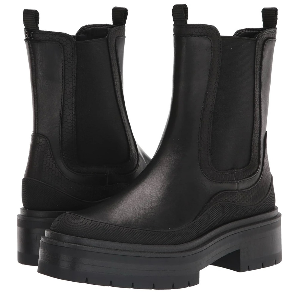Sam Edelman Lulia Black Leather Boots